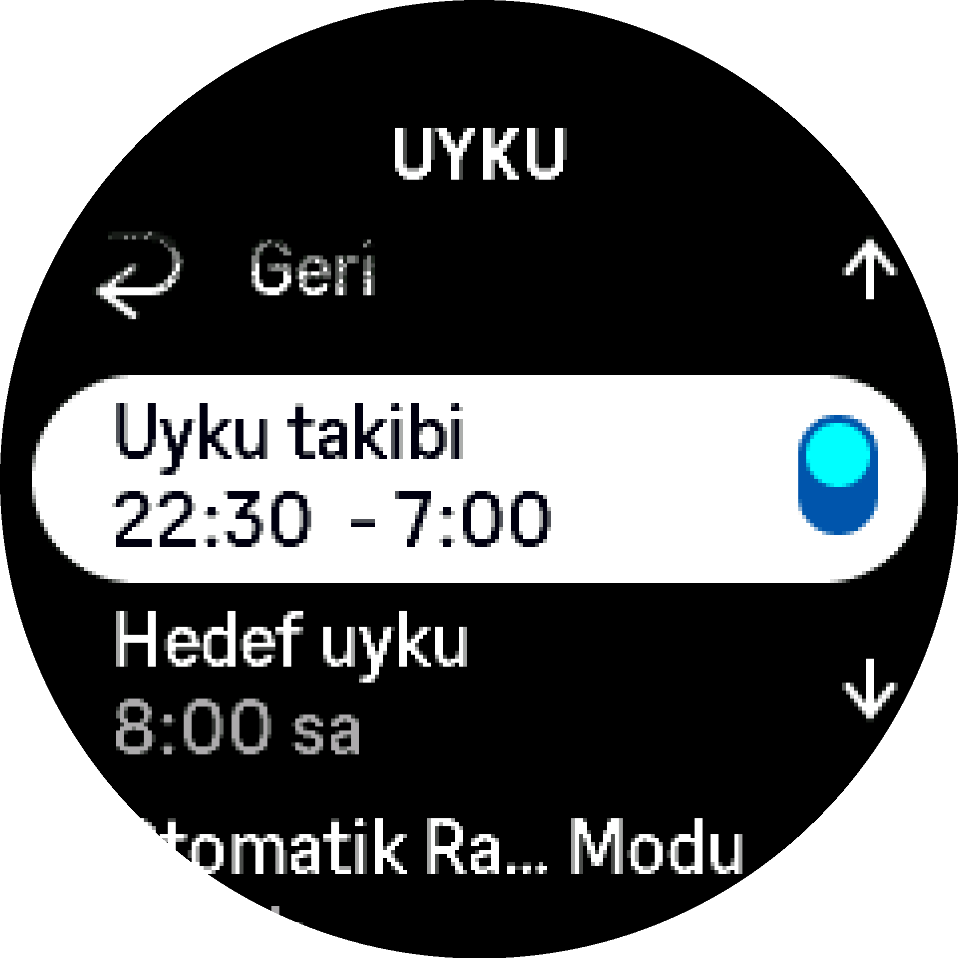 Uyku takibi