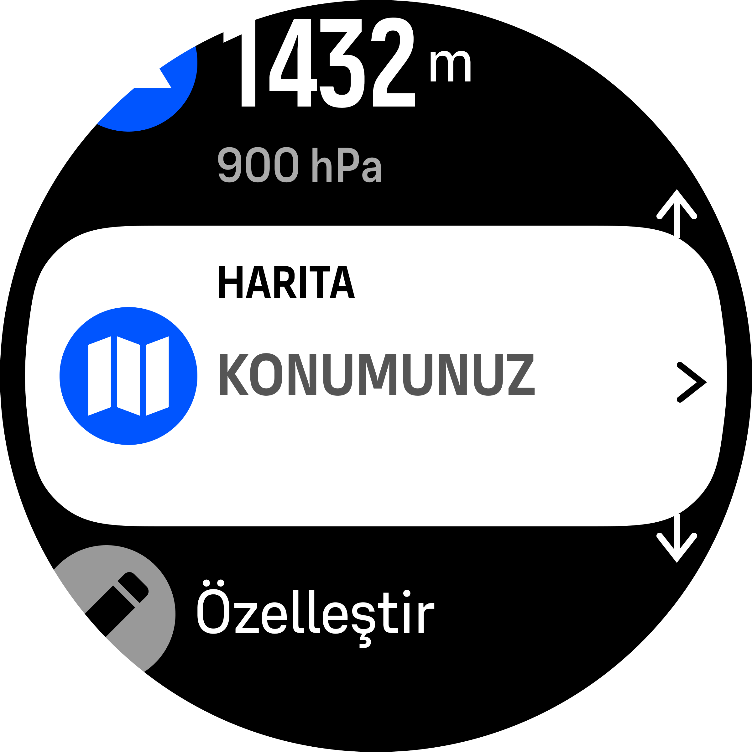 Harita Menü Öğesi