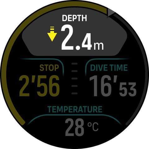 突破安全停留警報