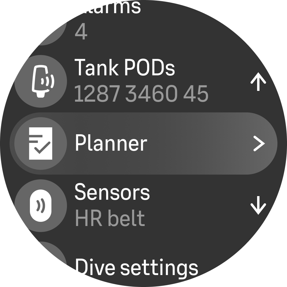 潛水前計劃程式