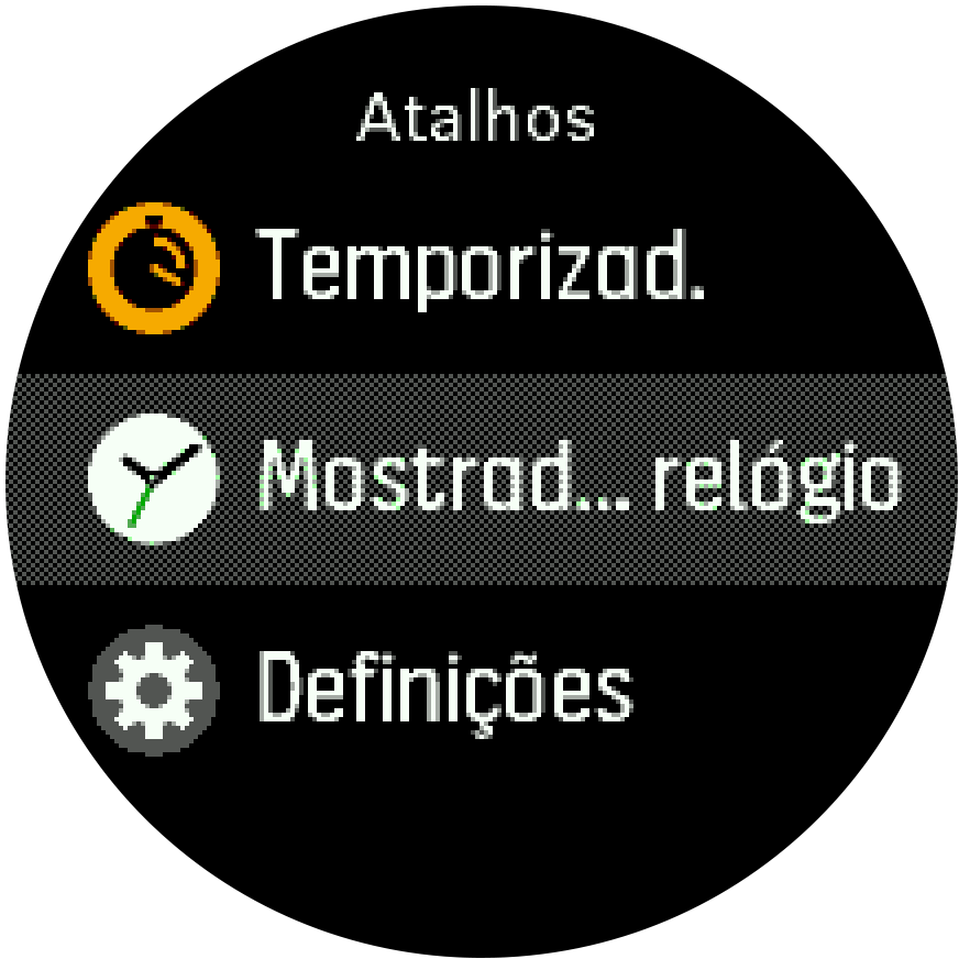 Menu em contexto