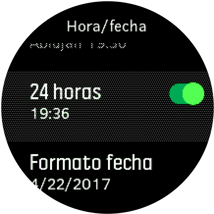 Alarm setting
