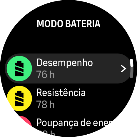 battery mode
