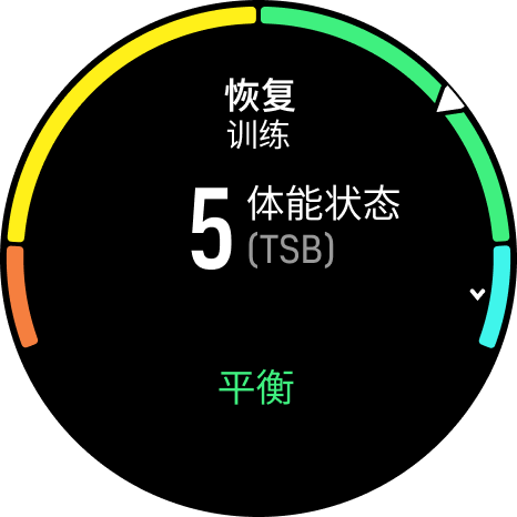 恢复训练小组件