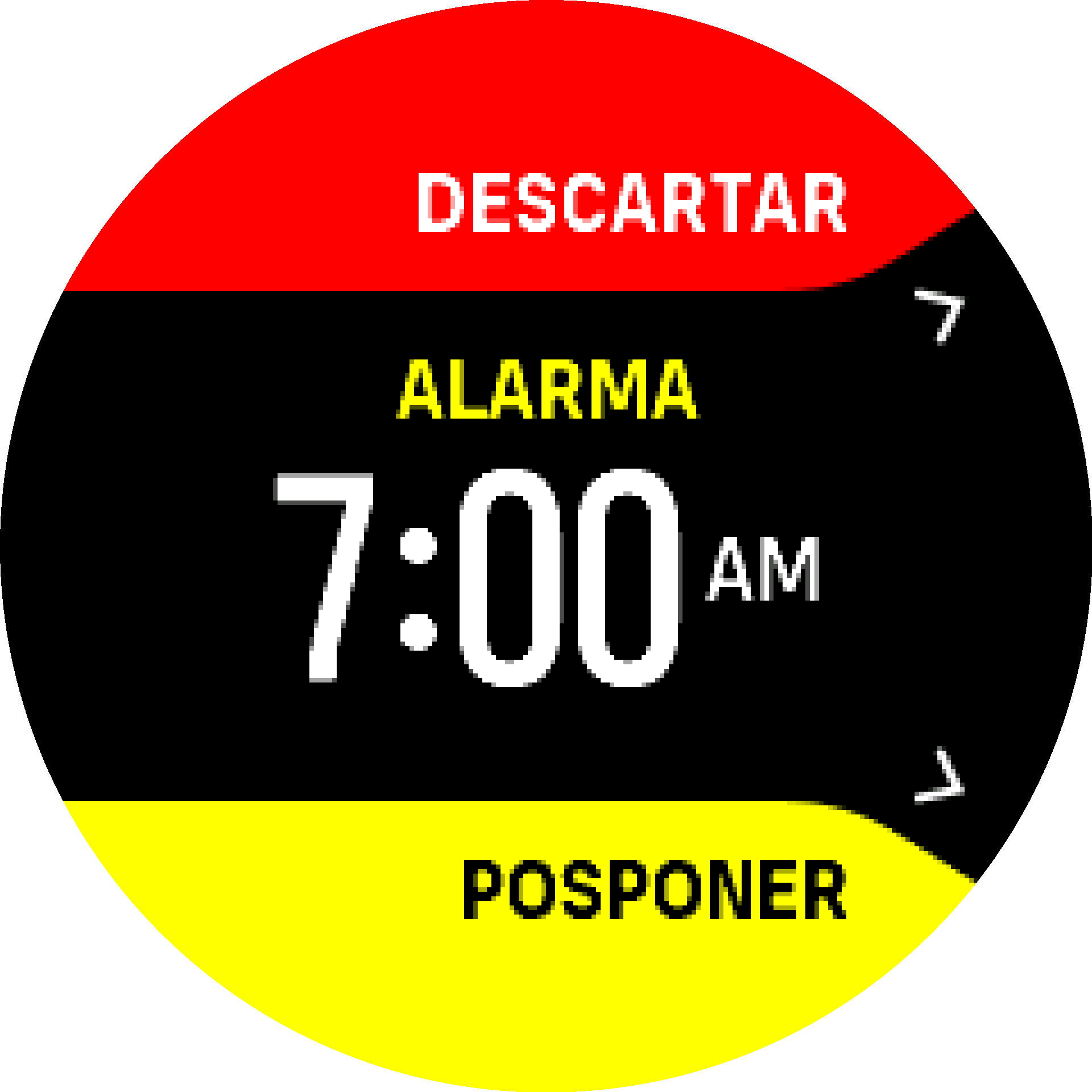 Descartar alarma con dormitar S9PP