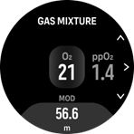 modifier le mélange gazeux