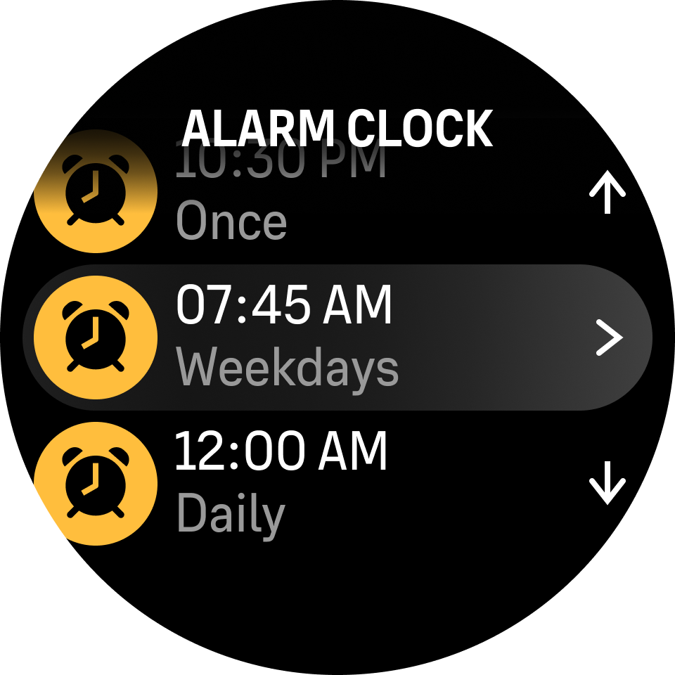 alarm Race langkah 2