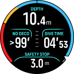 安全停留示範例