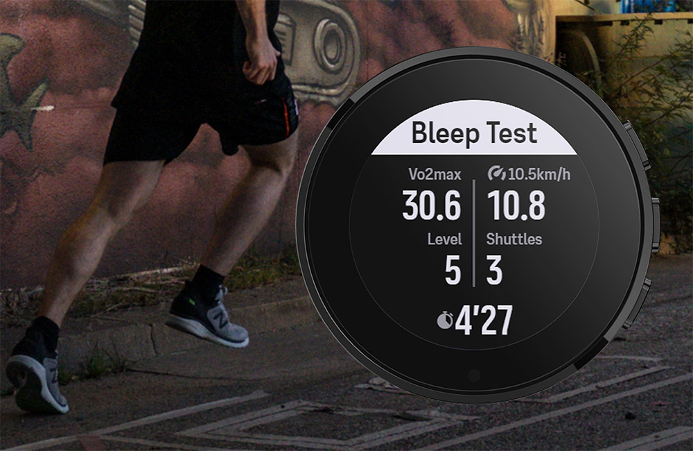 SuuntoPlus Bleep test is also known as the Beep test or the Shuttle test